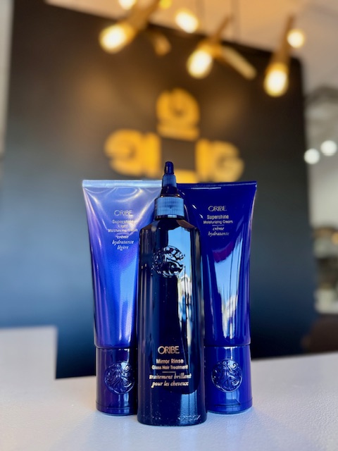 Oribe Mirror rinse glass hair treatment
