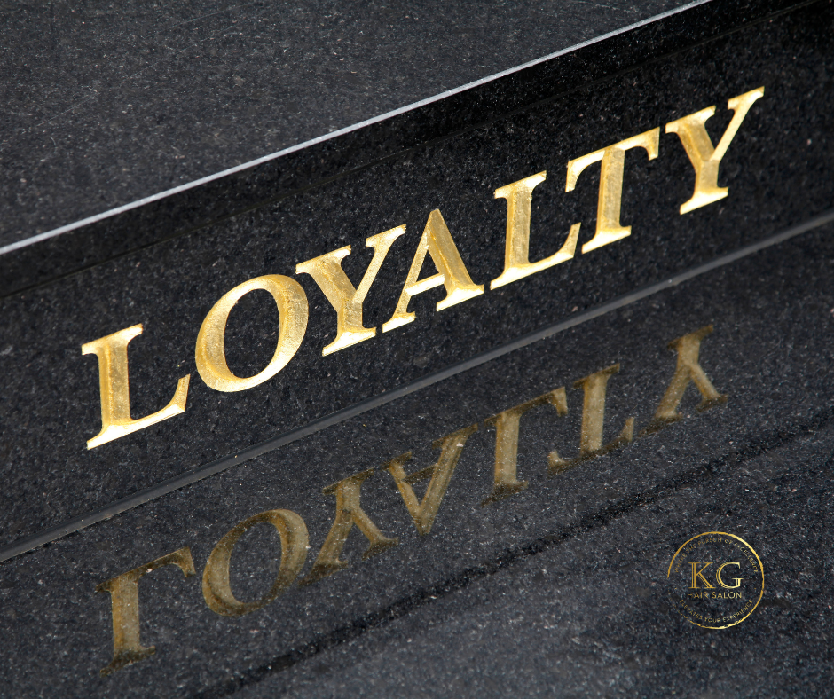 KG Hair salon loyality program